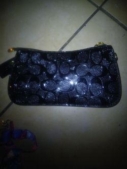 Coach  over the shoulder clutch purse