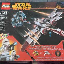 LEGO Star Wars 65771 Episode III Collectors' Set with Box, Poster, Game, and Instructions
