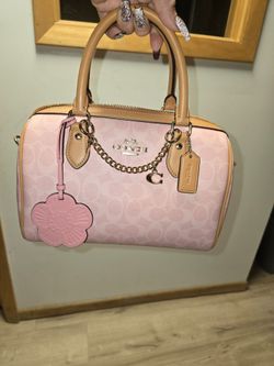 Powder Pink coach medium rowan