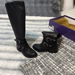 New Madden Girl boots size 7, black