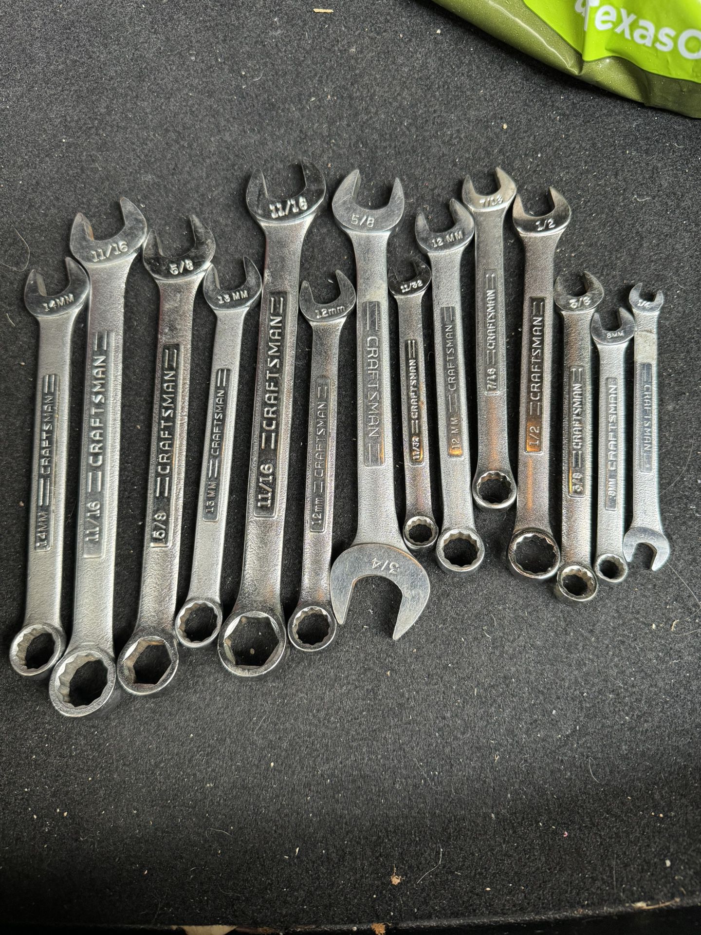 Craftsman Wrenches Metric and Standard 