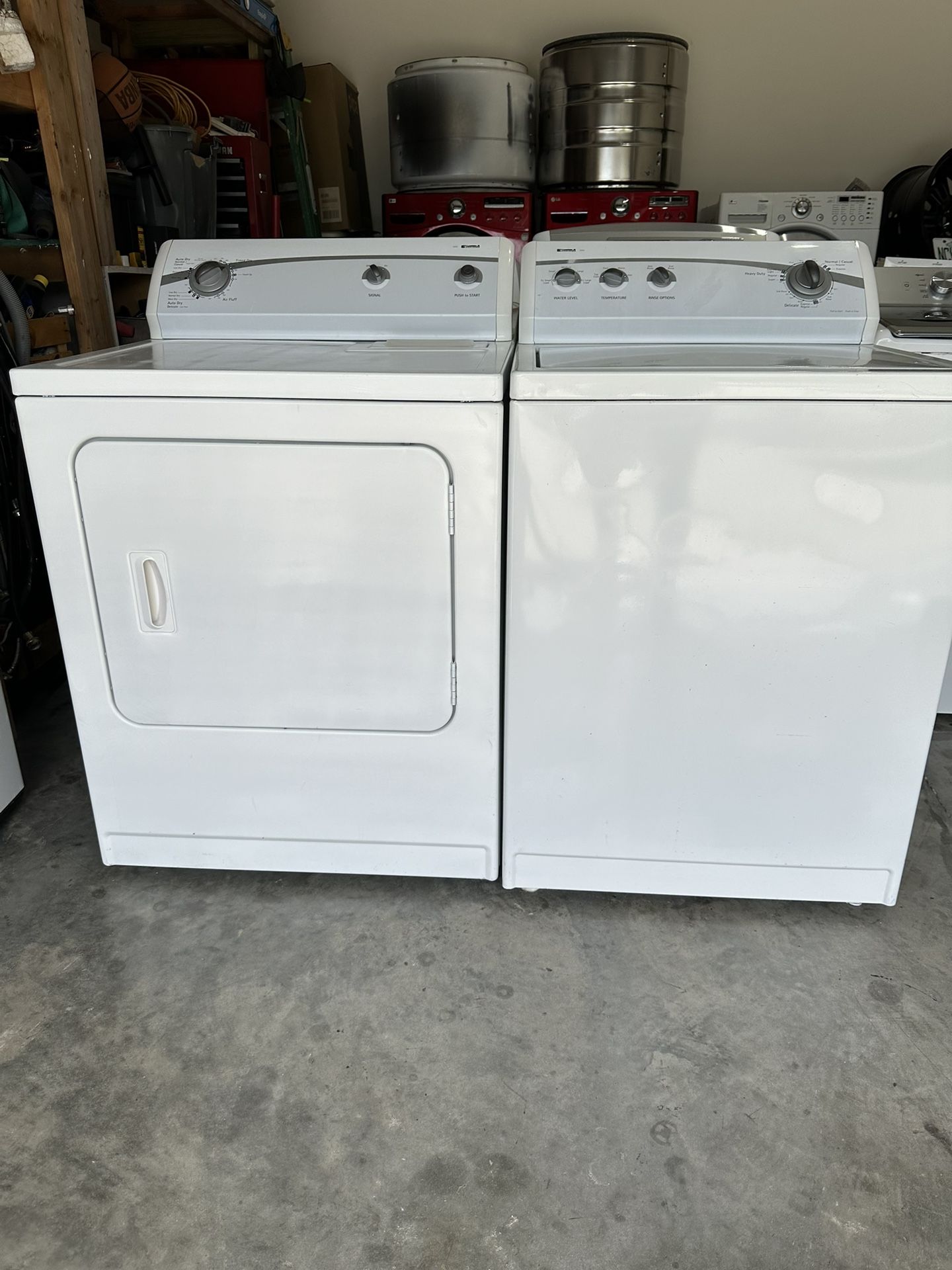 Kenmore Washer And Dryer Pair 