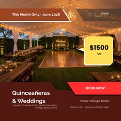 Quinceañeras & Weddings