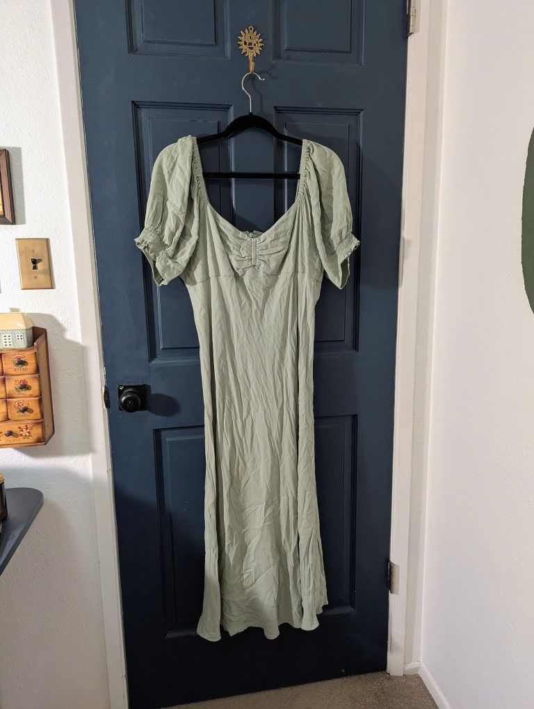 Madewell Sage Green Dress - Size 14