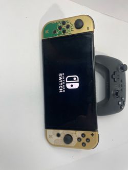 Nintendo Switch Oled Zelda Edition 3 Games