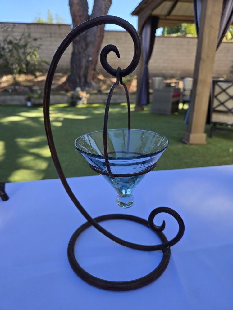 Wrought Iron Hanging Tea Light