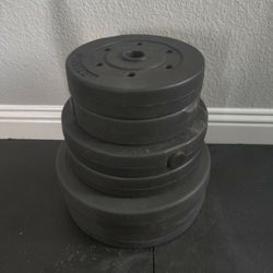 CAP 100 Pound Vinyl Set with a Bar