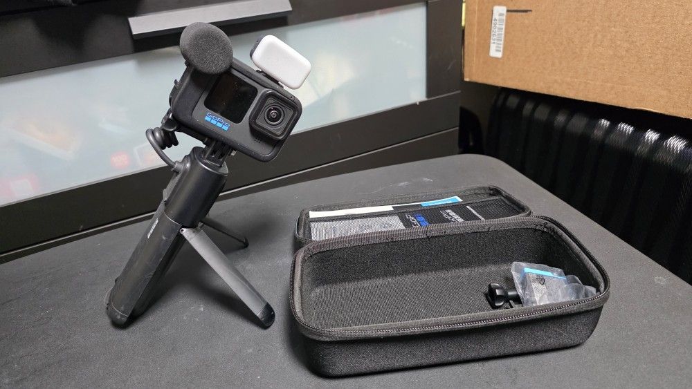 GoPro Hero 10 Black Creators Edition With Case.