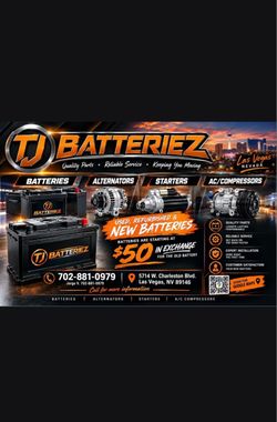 Batteries $50 in exchange for the battery