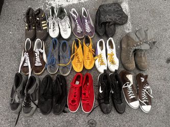 Men’s Shoe Lot – Sizes 15–17 (13 Pairs)