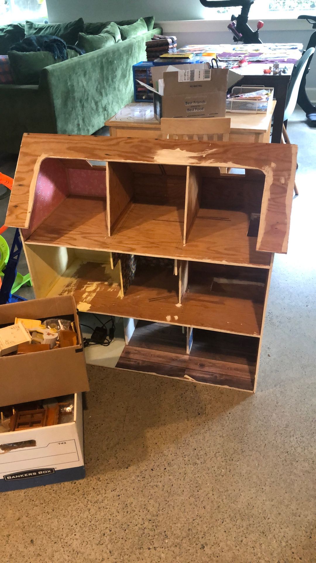 Doll House + Furniture