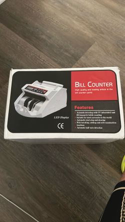 Brand new bill counter never used LCD display