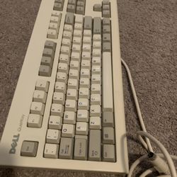 Vintage Dell PS2 keyboard