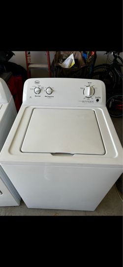 Top load washer & front load dryer