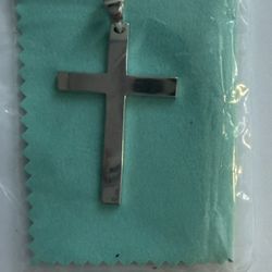 Sterling Silver Cross - Men 