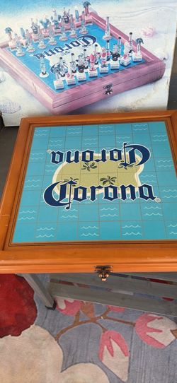 Chess Set “Corona Beer”