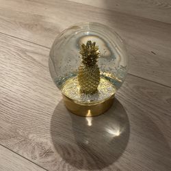 Pineapple Snow Globe