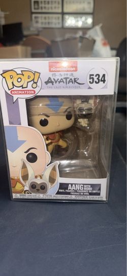 Funko Pop Aang with Momo #534