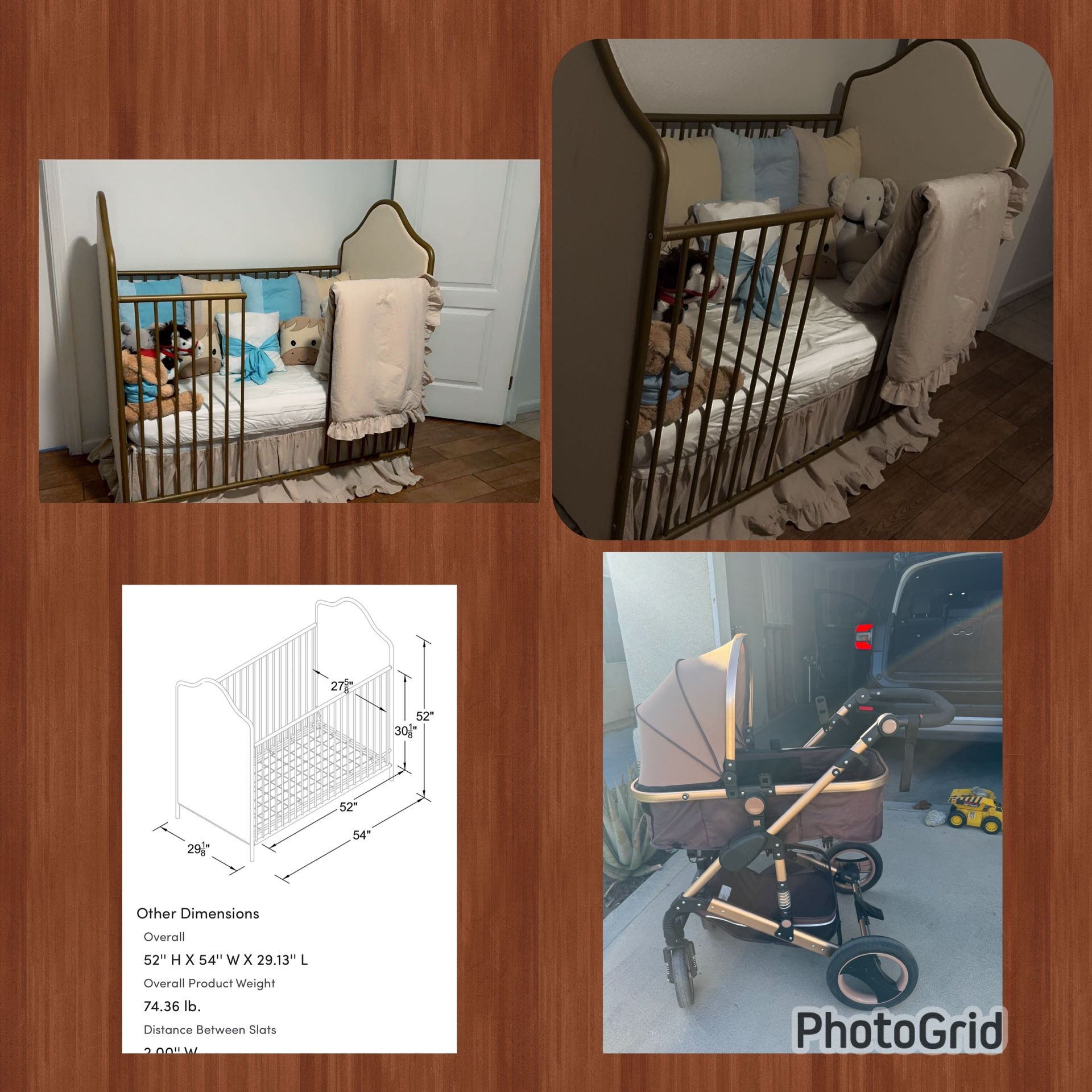 Toddler Bed And Stroller
