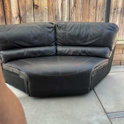Free Leather Corner Couch