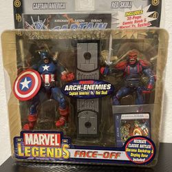Captain America Red Skull Face Off