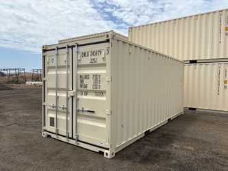 20 FOOT NEW 1-TRIP CONTAINER STD SHED,STORAGE,SHIPPING,CONEX,PORTABLE OFFICE