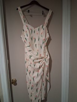 Spring tulip dress