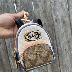 Coach Charm Backpack 