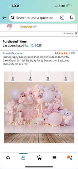 Birthday Backdrop