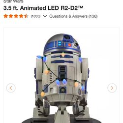 R2-D2 Animatronics Star Wars Brand New In Box $360 