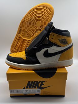 Nike Air Jordan 1 Retro High OG Taxi/Yellow Toe 555088-711 Men’s Sz 9 Brand New  100% authentic. Deadstock (DS) Brand new in original box.   This Nike