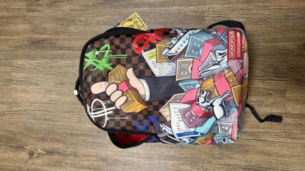 Sprayground monopoly stacked backpack