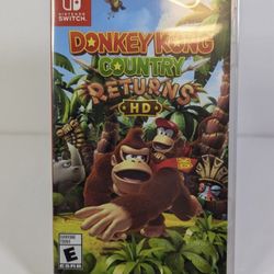 Donkey Kong Country Returns Nintendo Switch