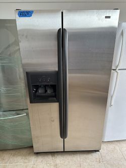 Kenmore Elite Stainless Steel Side By Side Refrigerator