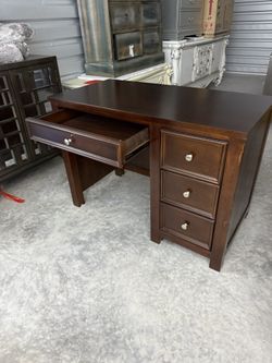Brown Desk
