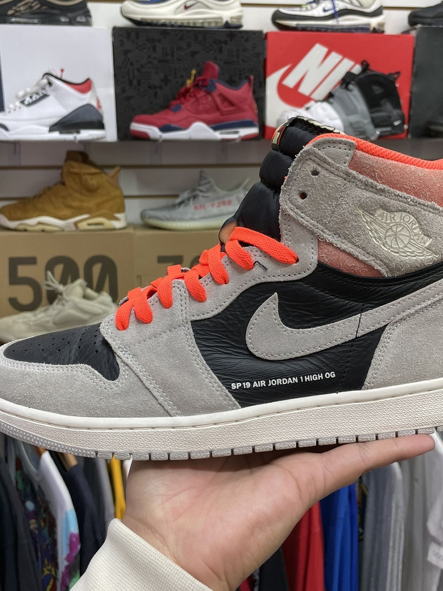 Nike Jordan Retro High Neutral Grey Size 12 No Box