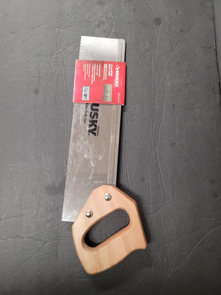 Husky Miter Backsaw