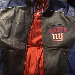 Vintage Giants Leather Jacket