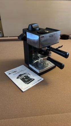 Mr. Coffee Espresso Machine with carafe
