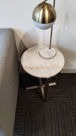 Night Stand Table With Lamp
