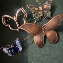 Butterfly Pins