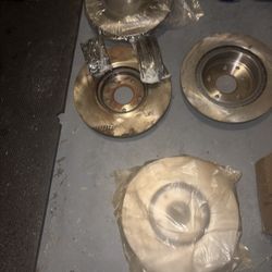 Rotors and brake pads