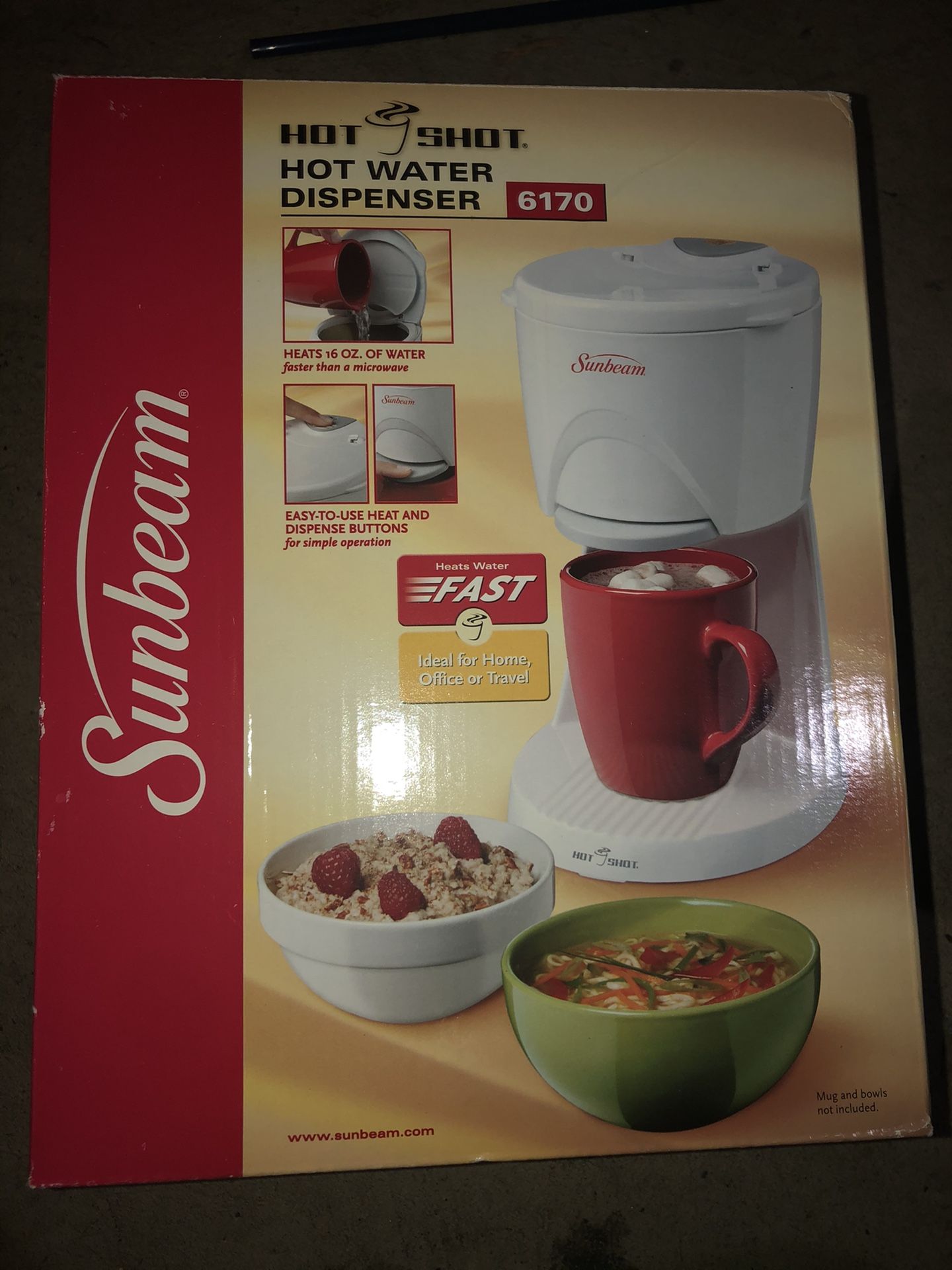 Hot watcher dispenser