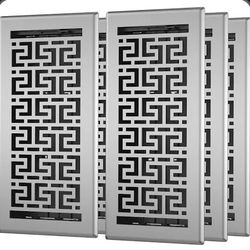 Floor Register 6x14-6 Pack Floor Vent Covers Heavy Duty Walkable Steel Floor