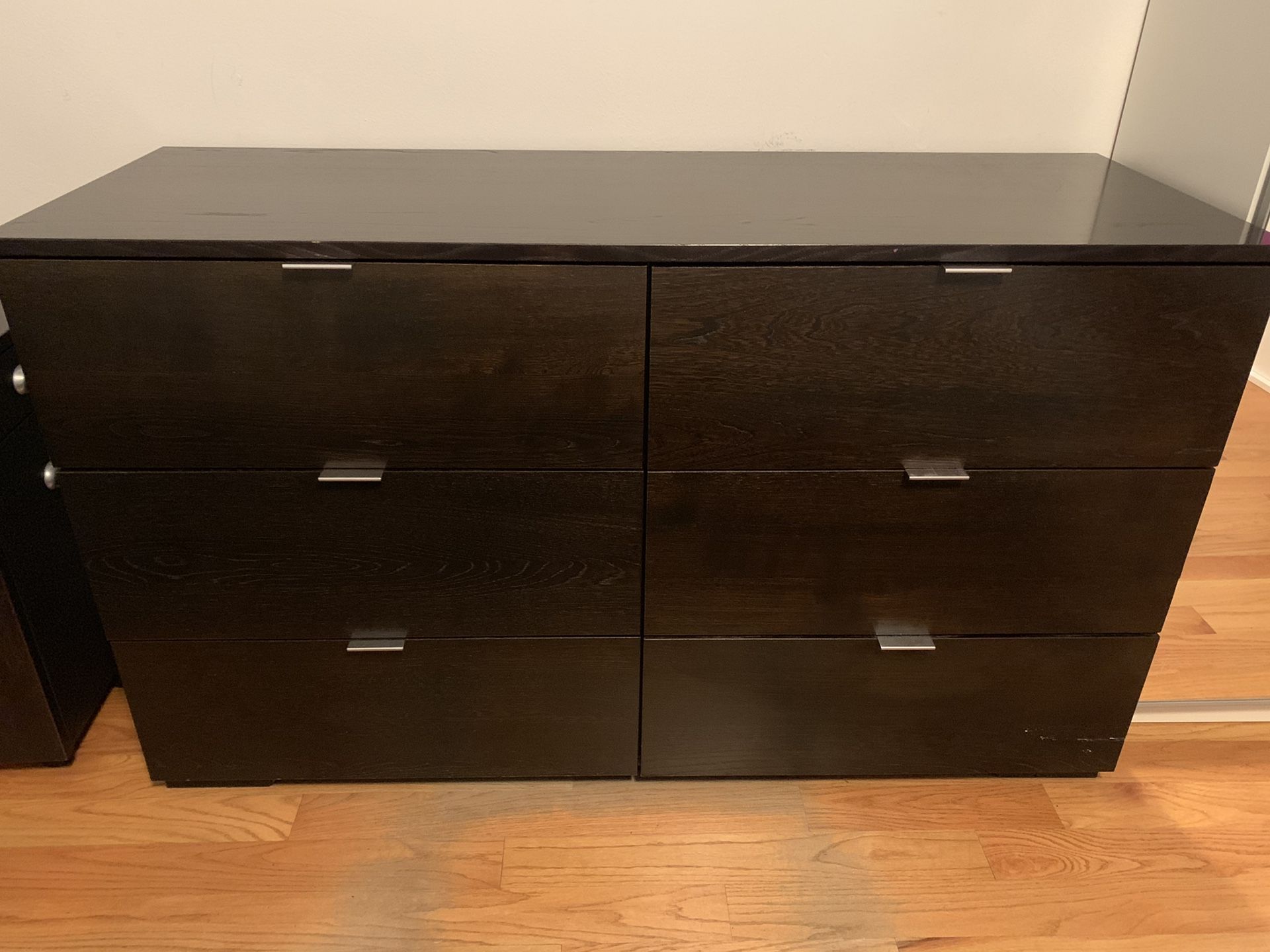 West Elm chocolate 6 drawer Madison dresser