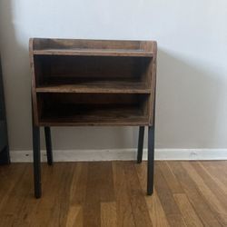 Rustic Brown Nightstands – Set of 2