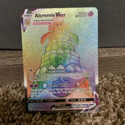 2021 pokemon rare vmax alcremie card