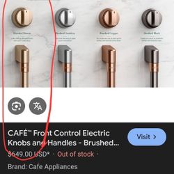Ge Cafe Handle Kits