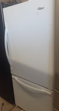 Whirlpool Bottom Freezer  White Refrigerator
