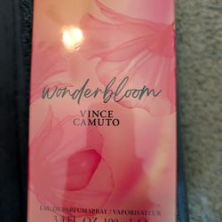 Brand new unopened Vince Camuto Wonderbloom Eau de Parfum 3.4 fl oz